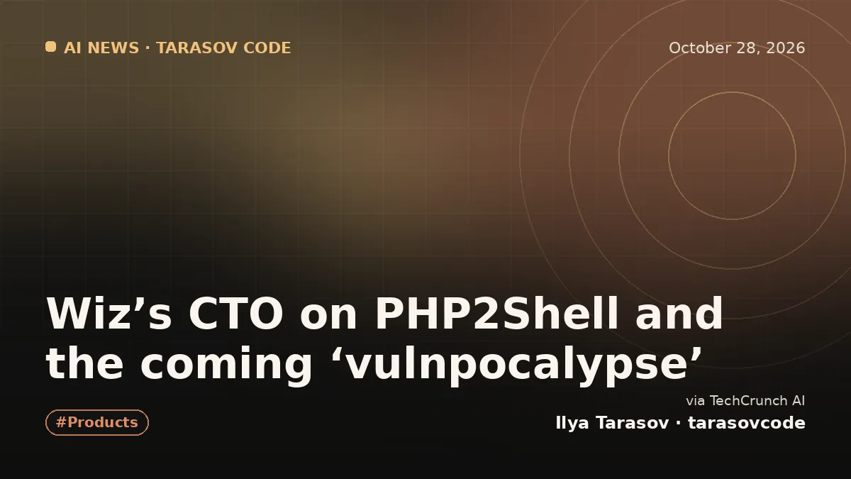 Wiz’s CTO on PHP2Shell and the coming ‘vulnpocalypse’