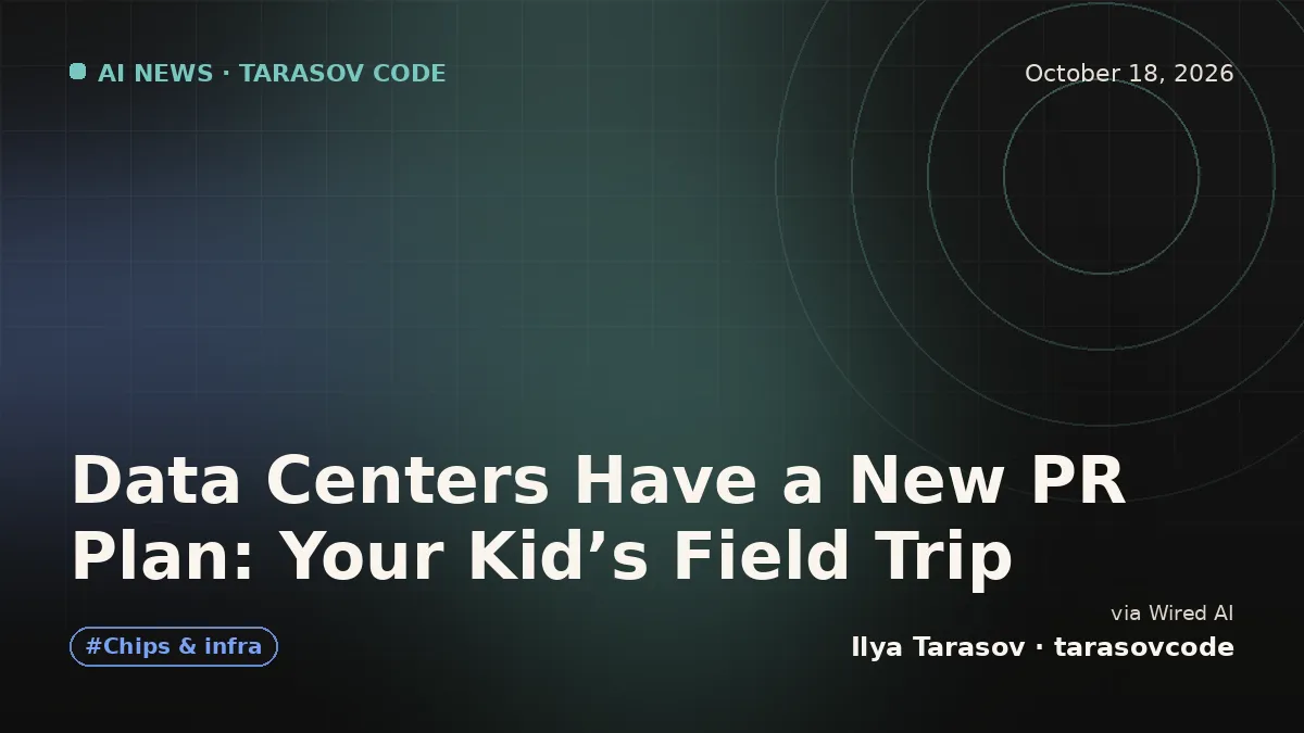 Data Centers Have a New PR Plan: Your Kid’s Field Trip