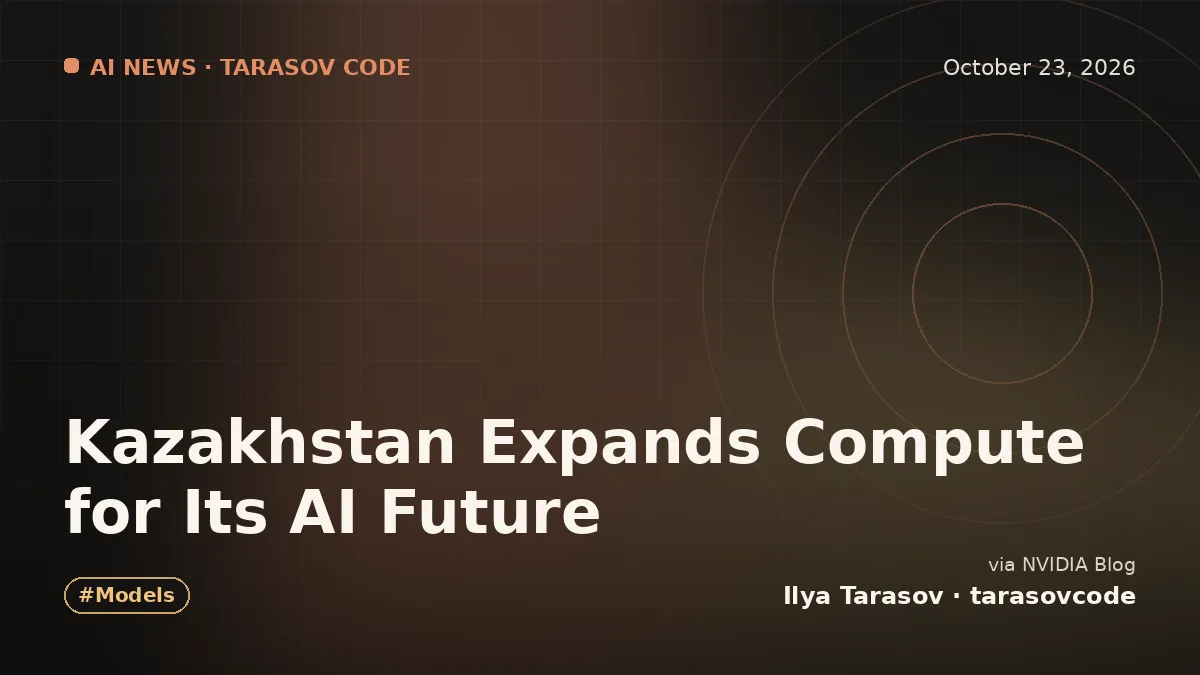 Kazakhstan Expands Compute for Its AI Future