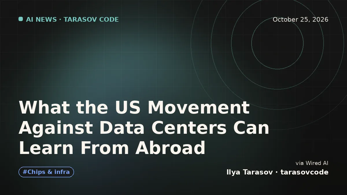 What the US Movement Against Data Centers Can Learn From Abroad