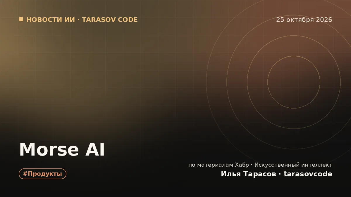 Morse AI